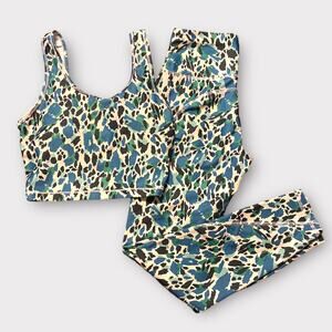 Marika (S) Sia Side Pocket Ankle Legging & Sports Bra